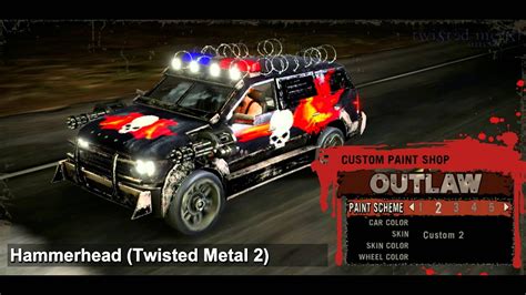 Twisted Metal Ps3 Car Skins Showcase Classics 1440p Youtube