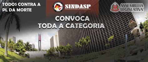 Sindasp convoca categoria para ato contra votação do PL 920 de Alckmin