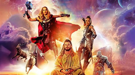 1920x1080 Thor Love And Thunder Poster Laptop Full Hd 1080p Hd 4k
