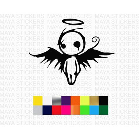 Fallen Angels Decal Stickers In Custom Colors And Sizes