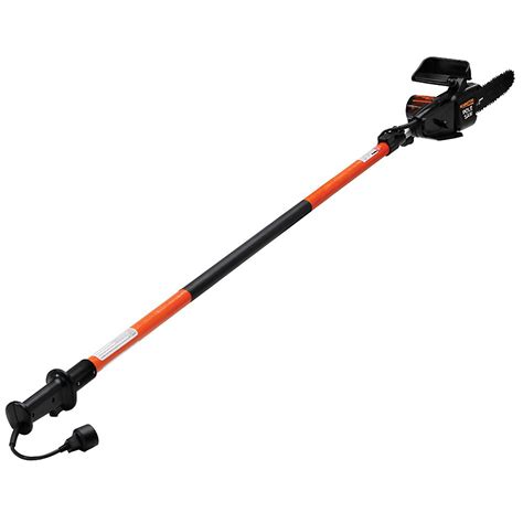 I just start the powerful motor and using a 12. Remington Tools 41AZ22PP983 8 Amp 1.5 hp 10" Electric Pole Saw