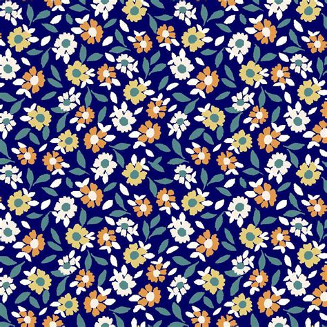 Find over 100+ of the best free flower pattern images. Navy Cantaloupe Seameless Tiny Floral Pattern Printed on ...