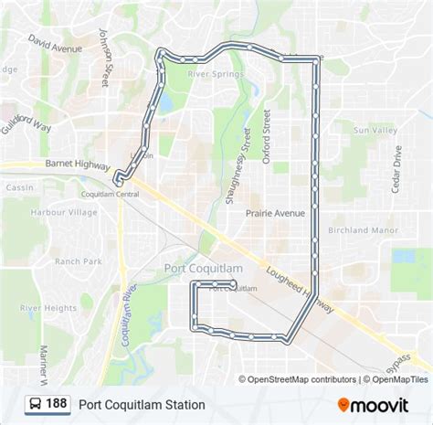 188 Route Schedules Stops And Maps Port Coquitlam Station Updated