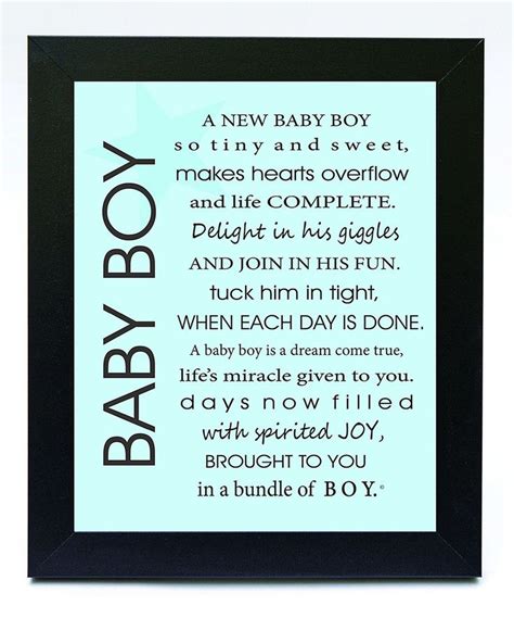 Baby Boy Poem Framed Print Baby Boy Poems Boy Frame Baby Memories