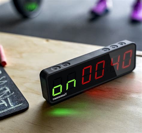 Timebirds Portable Workout Timer Fits In Your Pocket And Sticks To