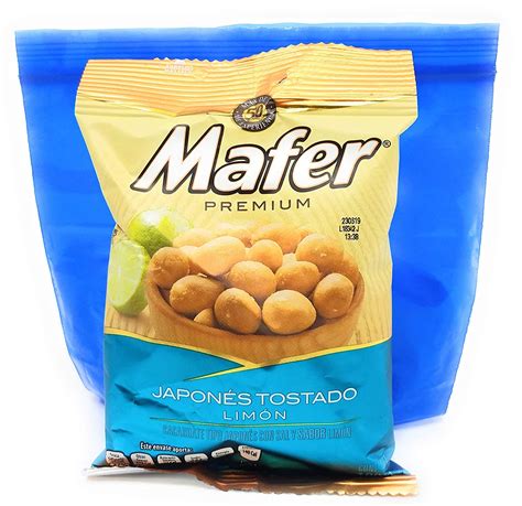 Mafer Mexican Peanuts Japones Tostado Limon 180g And