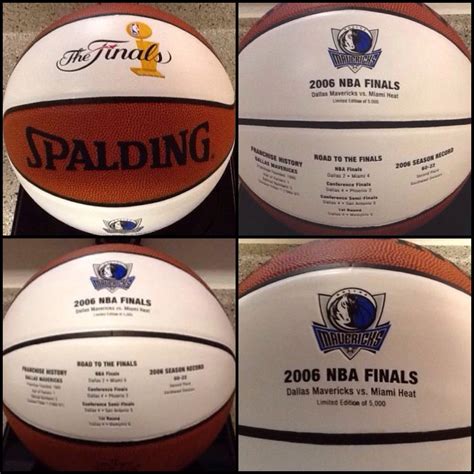 Dallas Mavericks NBA finals limited-edition basketball | 2006 nba finals, Nba finals, Dallas 
