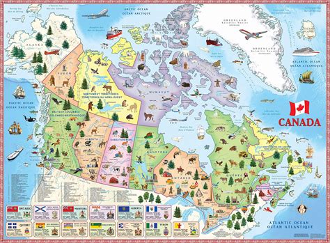 Canada Political Map For Kids