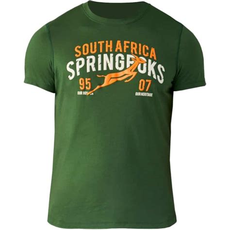 Springbok Rugby T Shirt Buy Official Rugby Supporters Ts Jerseys Here