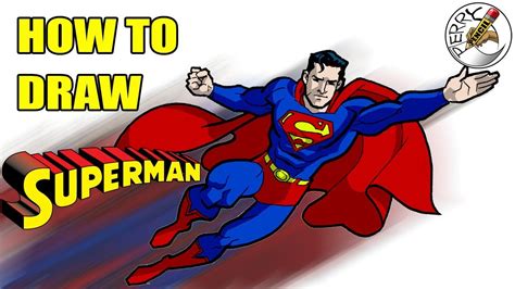 Learn To Draw A Flying Superman With Our Comprehensiv
