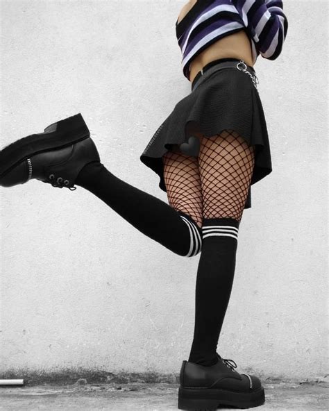 heart ♥ if you like this outfit follow kitoxe for more cute emo outfits fashion outfits