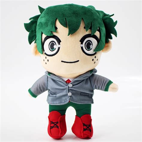 25cm My Hero Academia Izuku Midoriya Anime Cartoon Plush Toy Soft