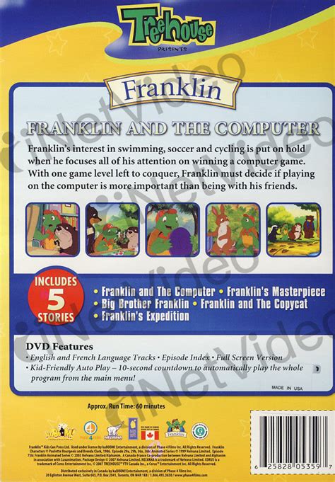 Franklin Franklin And The Computer On Dvd Movie