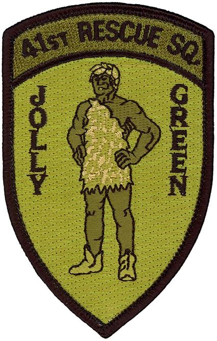 41st Rescue Squadron Jolly Green Ocp New Flightline Insignia