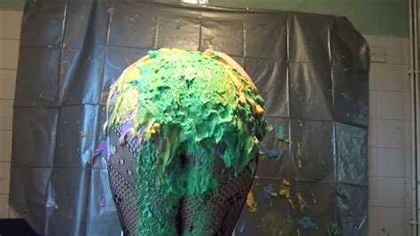 The Gunge Maid Gets Her Bum Pied For You Messy Custard Pies Video Youtube