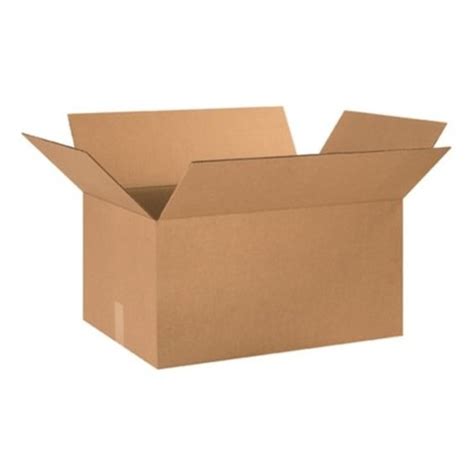 Brown Rectangular 7 Ply Corrugated Cardboard Box Weight Holding
