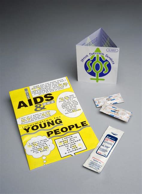 Safe Sex Kit And Health Education Material England 1993 Science