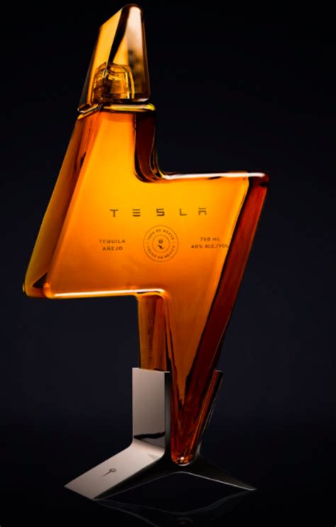 After the joke, the tesla community quickly latched onto the sustainable energy and car company's idea of making its own, exclusive tequila. Tesla Launches 'Teslaquila' - Bolt-Shaped Bottle at $250 | IE