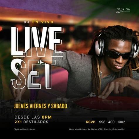 Dj En Vivo Live Set Fiestas Cancun Elfest Mx