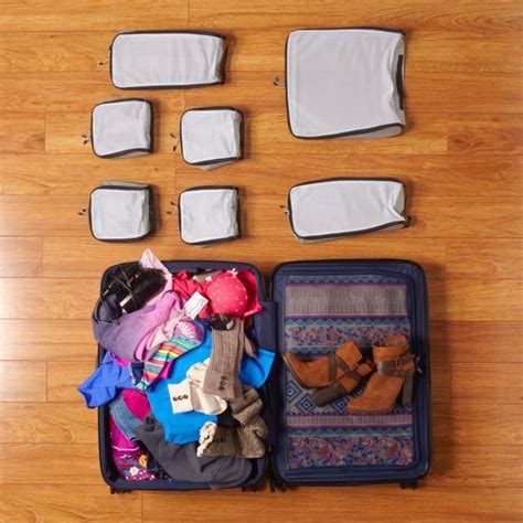 Organize Your Luggage With Packing Cubes Designed To Fit Your Bag In