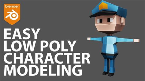 Easy Low Poly Character Modeling In Blender 29x