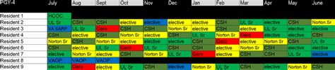 I created this spreadsheet detailing the cyclical rotations of destiny 2, partially for my own benefit so i can schedule when to do certain activities, but also (disclaimer, i'm taking a bit of a guess on the flashpoint rotation as bungie has been known to change this without notice, and i had to base my. Rotation Schedule PGY-4 — School of Medicine University of ...