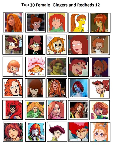 Red Hair Cartoon Character 90s Best Hairstyles Ideas For Women And