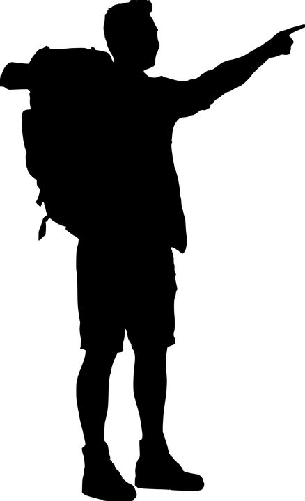 Maybe you would like to learn more about one of these? Silhouette Traveller Finger · Free vector graphic on Pixabay