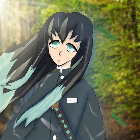 My drawing of the Mist Hashira, Muichiro Tokito : r/DemonSlayerAnime