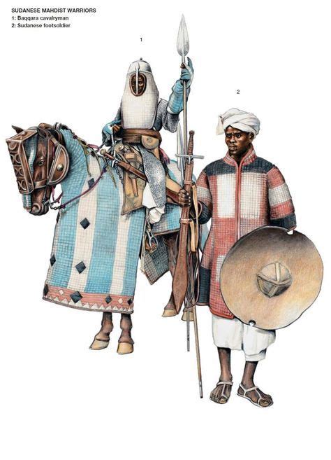 18811885 Mahdist Revolt Baqqara Horseman And Sudanese Footsoldier Not