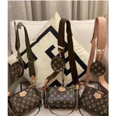 Bolsa Transversal Louis Vuitton LV Impermeável Bolsa de Ombro 3