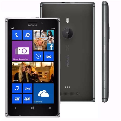 Smartphone Nokia Lumia 925 16gb 4g Lte Lacrado Novo Preto R 65900