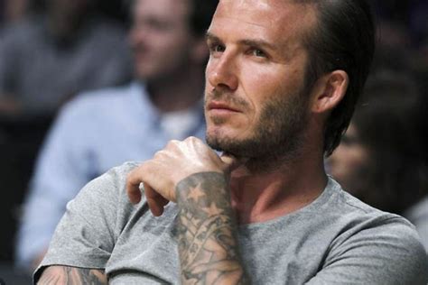 David Beckhams Tattoos Where Are They And What Do They Mean United