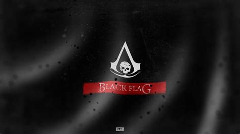 Assassins Creed Black Flag Logo Wallpaper