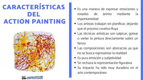 Caracter Sticas Del Action Painting