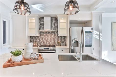 All About White Quartz Kitchen Countertops Cosmos Surfaces