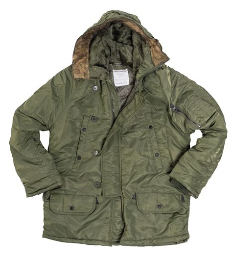 Mil Tec Army N3b Parka Cold Weather Military Style Jacket Ebay