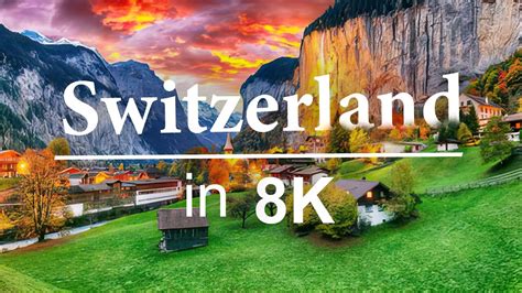 Switzerland In 8k Ultra Hd Hdr Heaven Of Earth Ep 02 Youtube