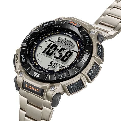 Prg340t 7 Black Watch Pro Trek Casio