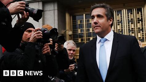 Michael Cohen Trumps Personal Lawyer Who Paid A Porn Star Bbc News