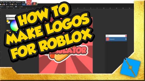 How To Make Logos For Roblox Youtube