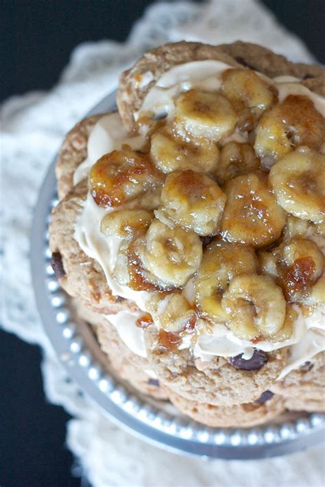 Ericas Sweet Tooth Caramelized Banana Cookie Stack Cake How To
