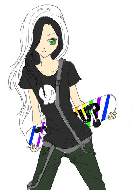 Skater Girl By Rukia20 On Deviantart
