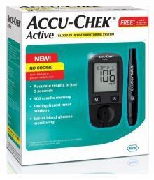 Buy Accu Chek Active Blood Glucose Meter Kit Box Of 10 Test Strips