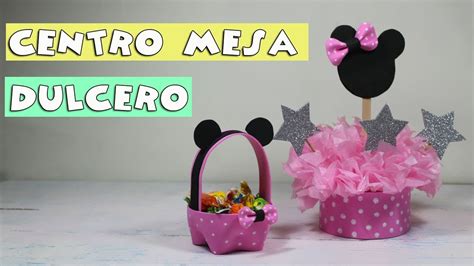 Si buscas decoración de minnie bebe para cumpleaños de 1 año de tu hija venden menaje para cumpleaños con estos bonitos dibujos de minnie bebe: Centro de mesa Minnie Mouse y dulcero - YouTube