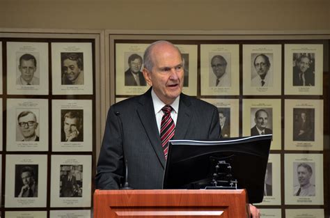 Elder Russell M Nelson Counsels New Doctors To Read Scriptures