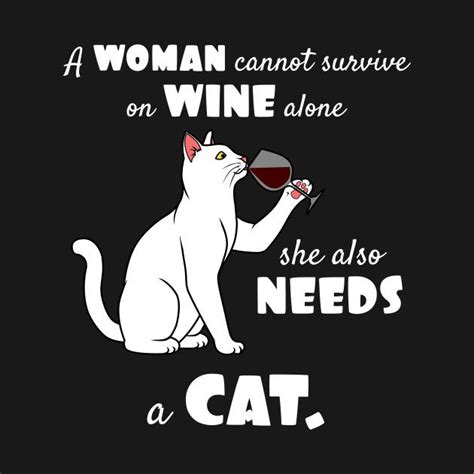 Check Out This Awesome Womanneedswineandhercat Design On