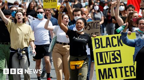 Black Lives Matter Protests March Held In Liverpool