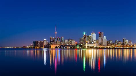 Toronto Skyline Wallpaper 4k Toronto Wallpaper Hd Wallpapersafari