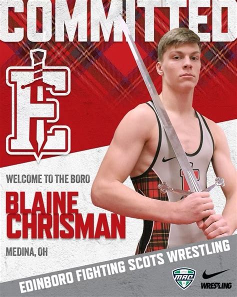 Blaine Chrisman College Commitments Intermat